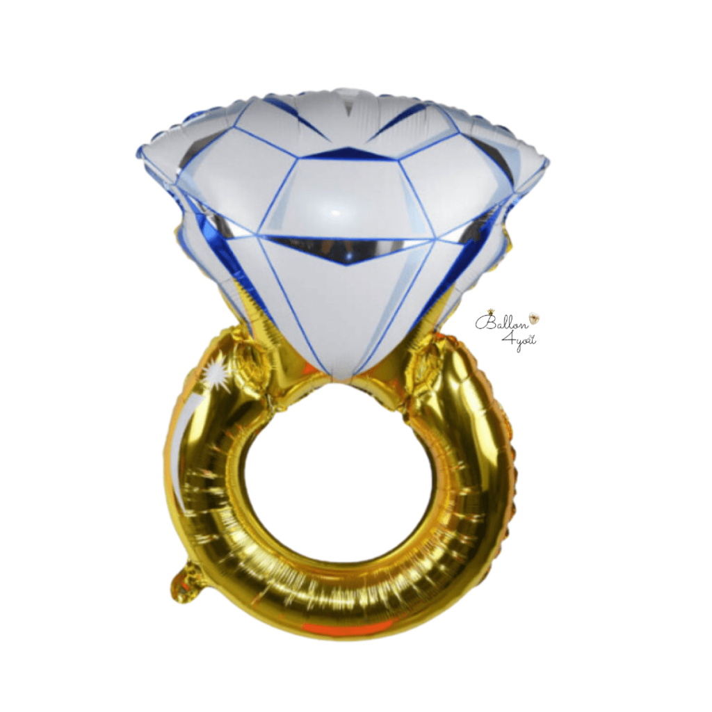 diamanten ring Hochzeit Folienballon Antrag