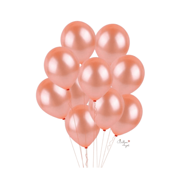 Rosegold Luftballons